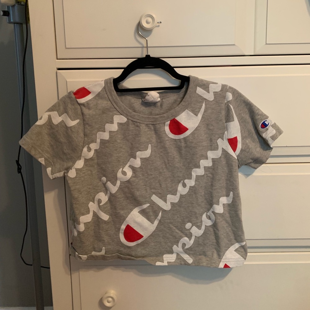 Champion cropped tee